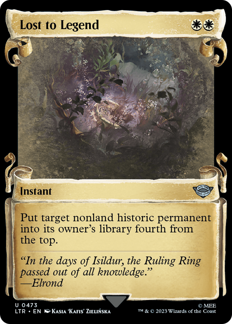 Lost to Legend [The Lord of the Rings: Tales of Middle-Earth Showcase Scrolls] | L.A. Mood Comics and Games