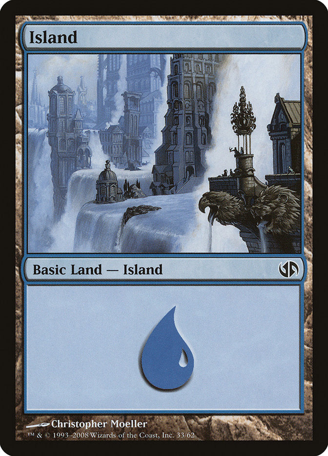 Island (33) [Duel Decks: Jace vs. Chandra] | L.A. Mood Comics and Games