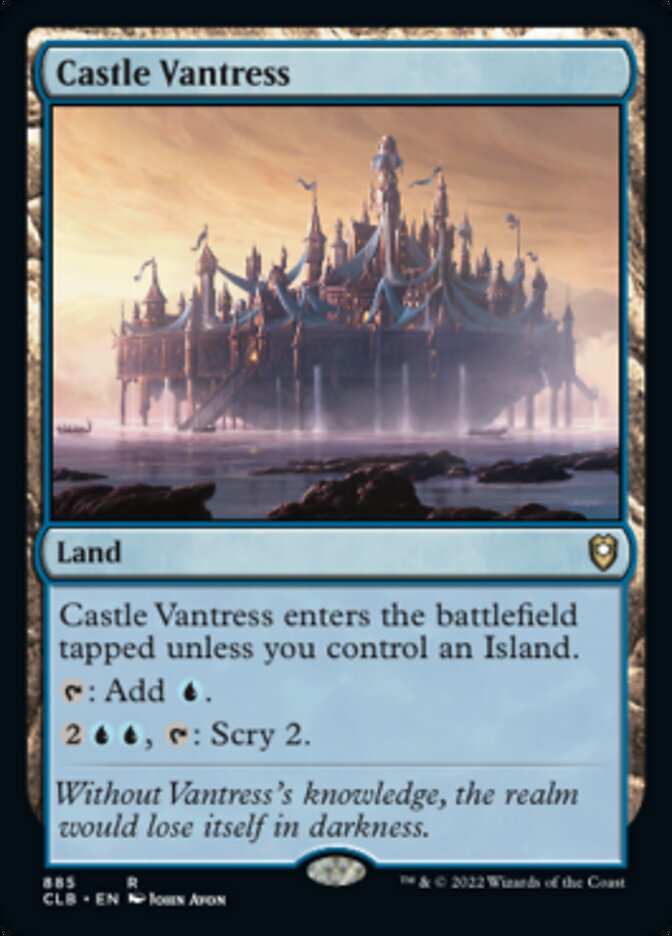 Castle Vantress [Commander Legends: Battle for Baldur's Gate] | L.A. Mood Comics and Games