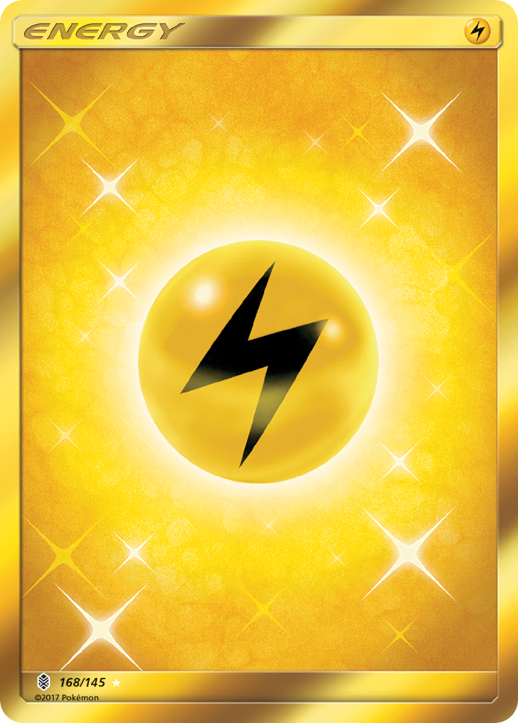 Lightning Energy (168/145) [Sun & Moon: Guardians Rising] | L.A. Mood Comics and Games