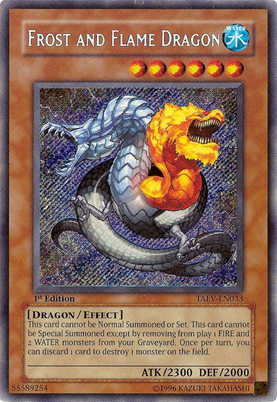 Frost and Flame Dragon [TAEV-EN033] Secret Rare | L.A. Mood Comics and Games