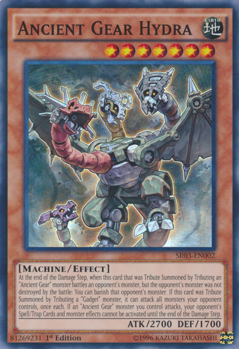 Ancient Gear Hydra [SR03-EN002] Super Rare | L.A. Mood Comics and Games