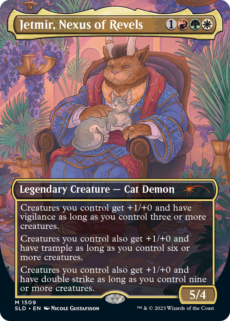 Jetmir, Nexus of Revels // Jetmir, Nexus of Revels [Secret Lair Commander Deck: Raining Cats and Dogs] | L.A. Mood Comics and Games