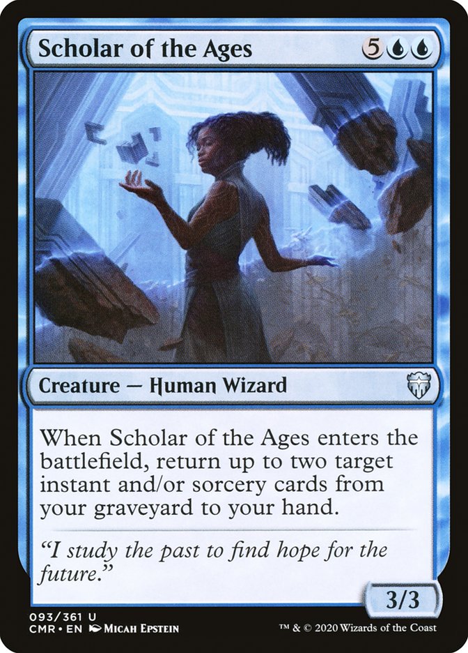 Scholar of the Ages [Commander Legends] | L.A. Mood Comics and Games