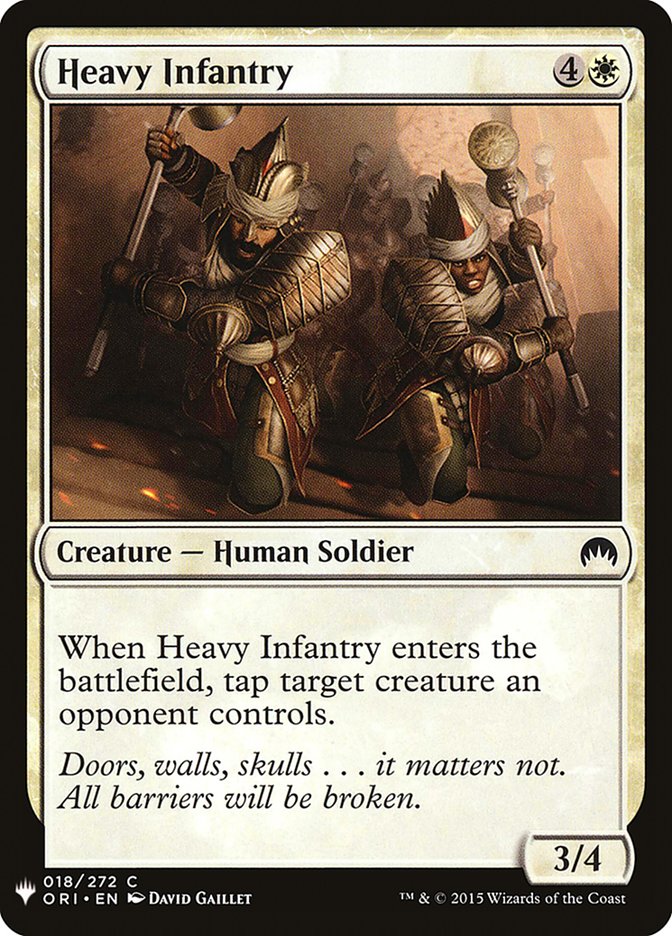 Heavy Infantry [Mystery Booster] | L.A. Mood Comics and Games