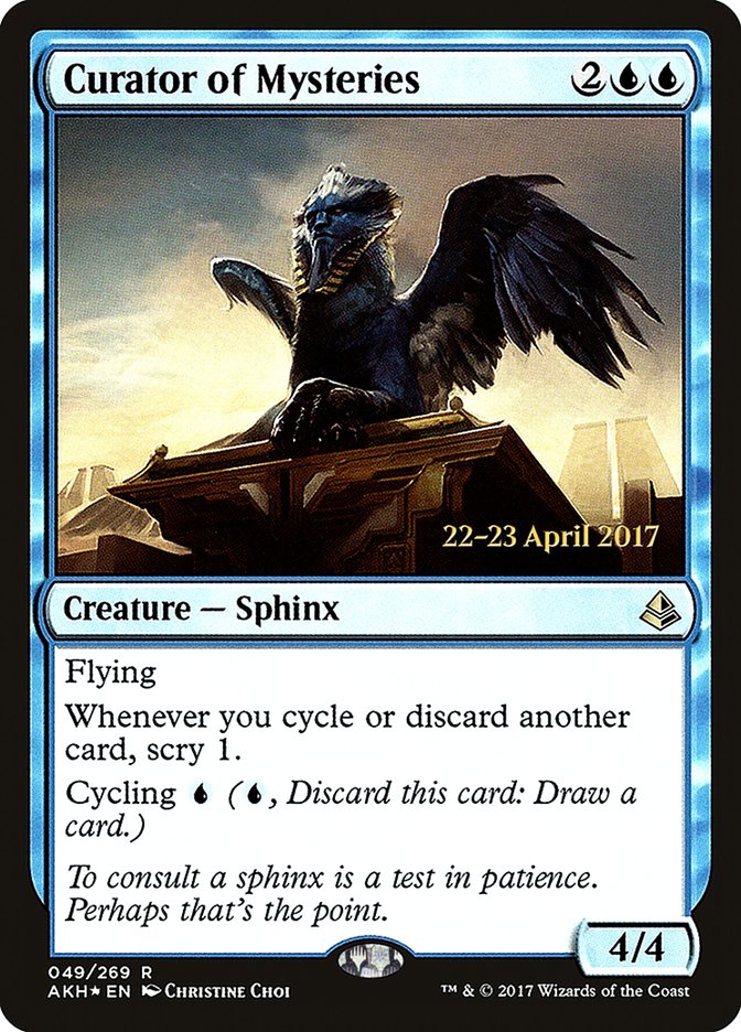 Curator of Mysteries [Amonkhet Prerelease Promos] | L.A. Mood Comics and Games