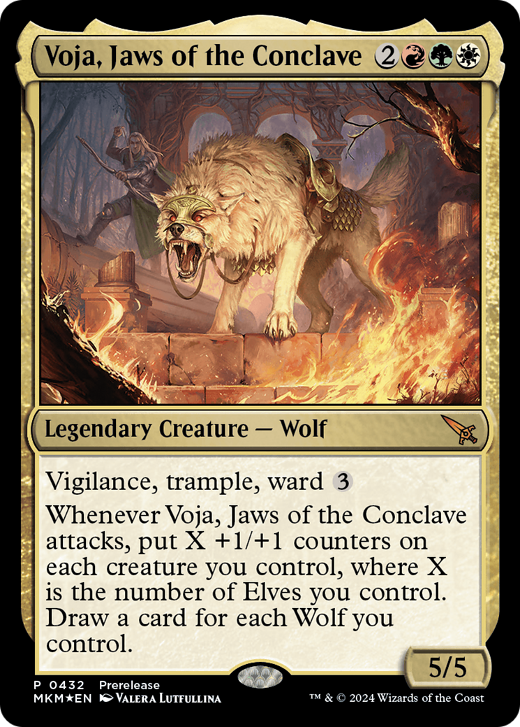 Voja, Jaws of the Conclave [Murders at Karlov Manor Prerelease Promos] | L.A. Mood Comics and Games