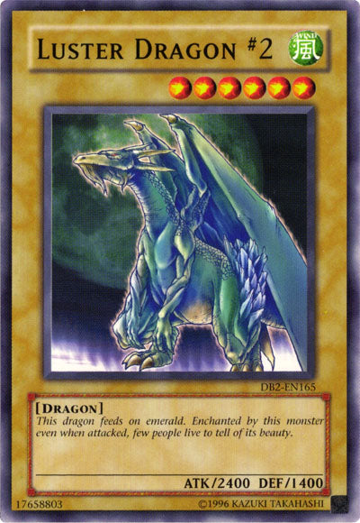 Luster Dragon #2 [DB2-EN165] Common | L.A. Mood Comics and Games