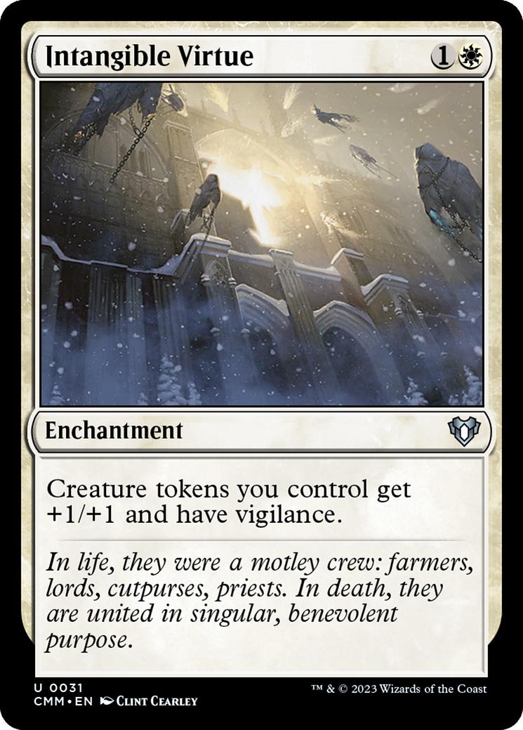 Intangible Virtue [Commander Masters] | L.A. Mood Comics and Games
