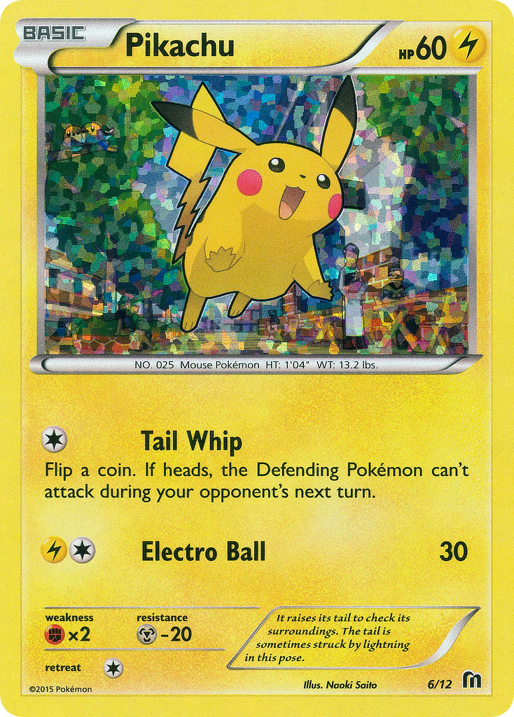 Pikachu (6/12) [McDonald's Promos: 2015 Collection] | L.A. Mood Comics and Games