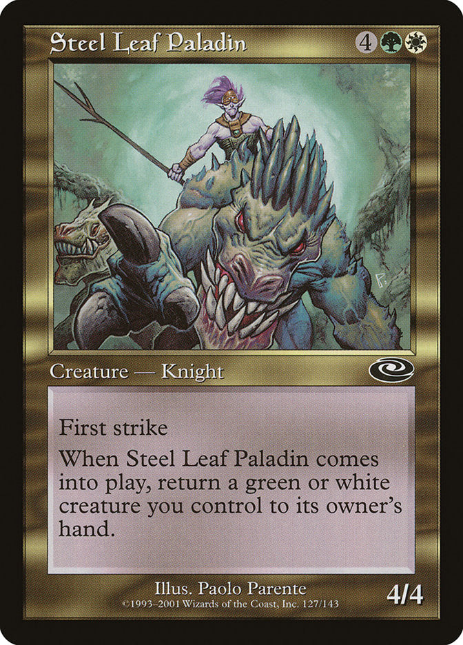 Steel Leaf Paladin [Planeshift] | L.A. Mood Comics and Games