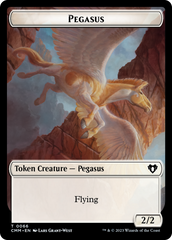 Copy (54) // Pegasus Double-Sided Token [Commander Masters Tokens] | L.A. Mood Comics and Games