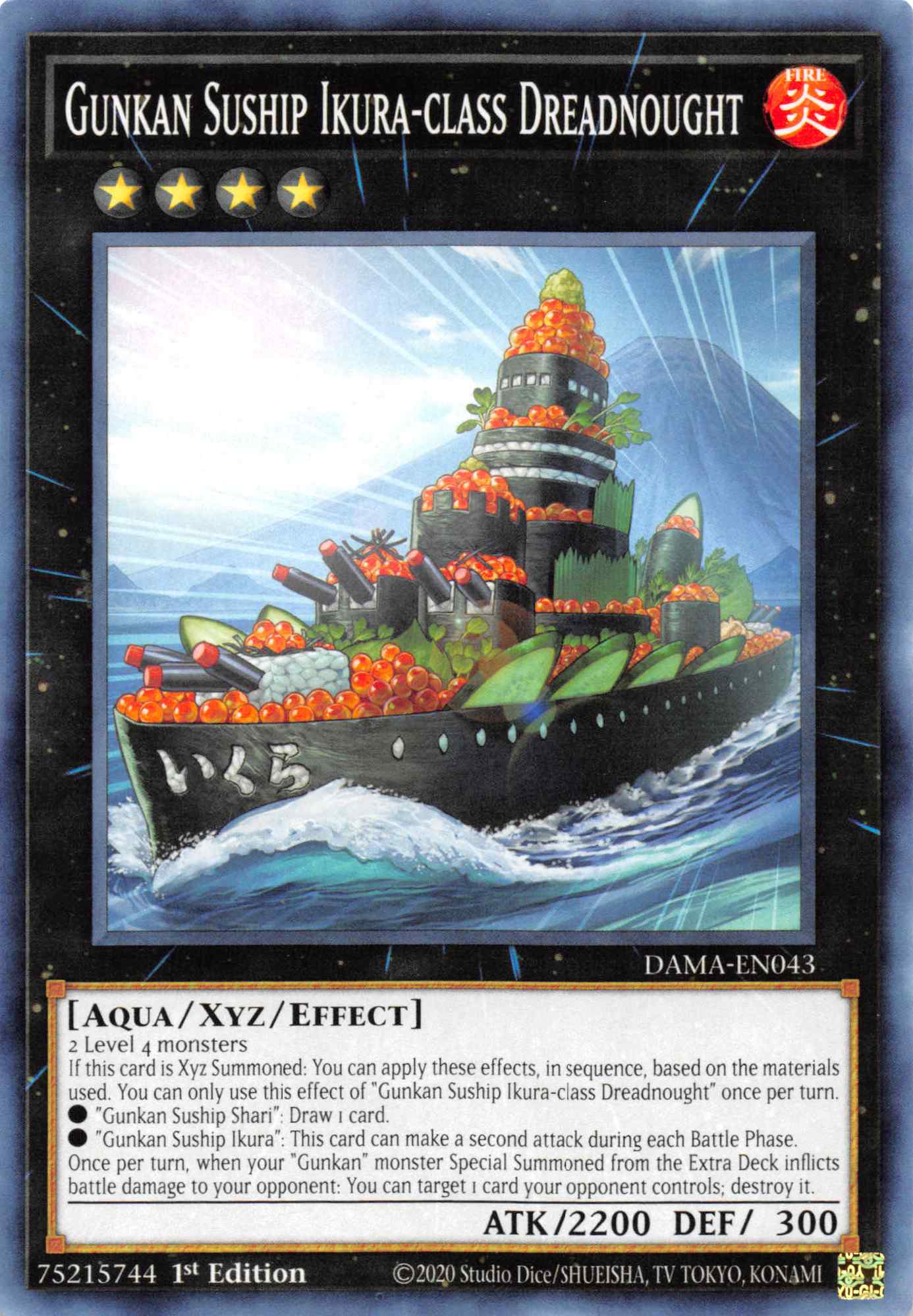 Gunkan Suship Ikura-class Dreadnought [DAMA-EN043] Common | L.A. Mood Comics and Games