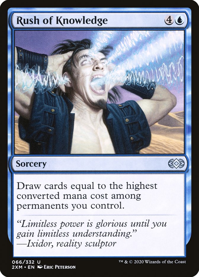 Rush of Knowledge [Double Masters] | L.A. Mood Comics and Games