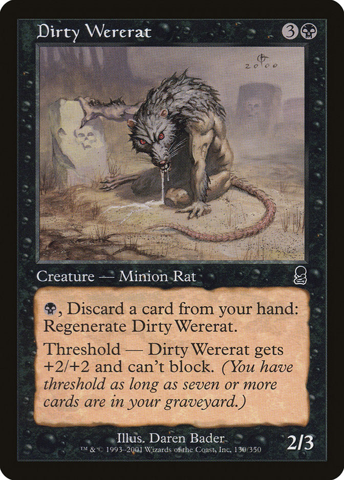 Dirty Wererat [Odyssey] | L.A. Mood Comics and Games