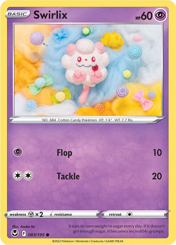 Swirlix (083/195) [Sword & Shield: Silver Tempest] | L.A. Mood Comics and Games