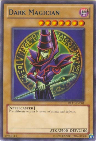 Dark Magician (Blue) [DL11-EN001] Rare | L.A. Mood Comics and Games