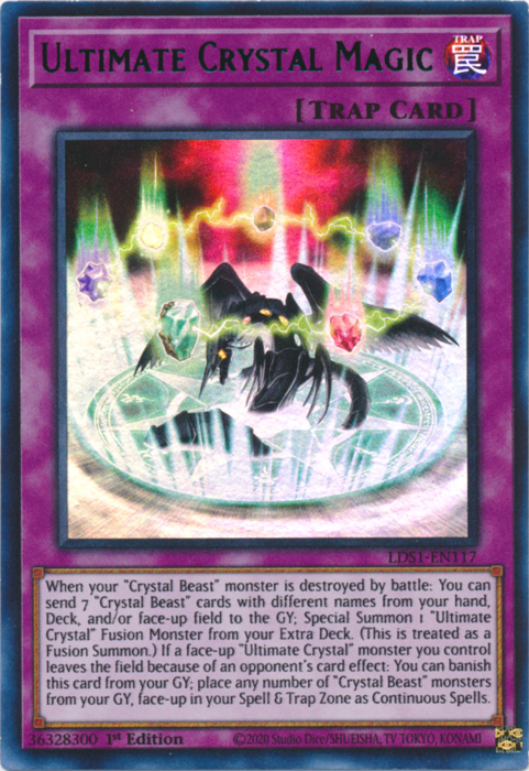 Ultimate Crystal Magic (Green) [LDS1-EN117] Ultra Rare | L.A. Mood Comics and Games