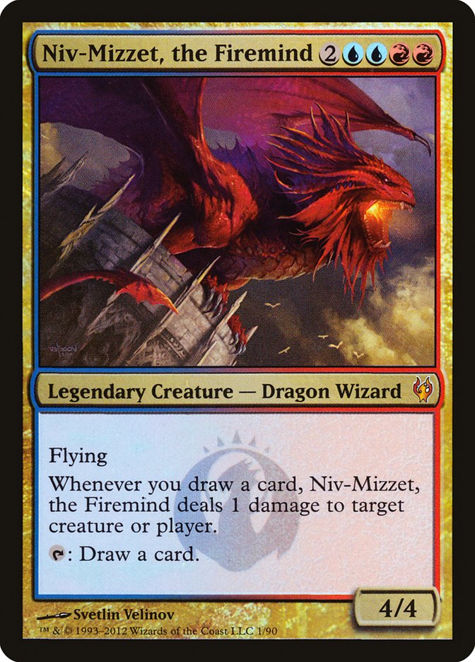 Niv-Mizzet, the Firemind [Duel Decks: Izzet vs. Golgari] | L.A. Mood Comics and Games