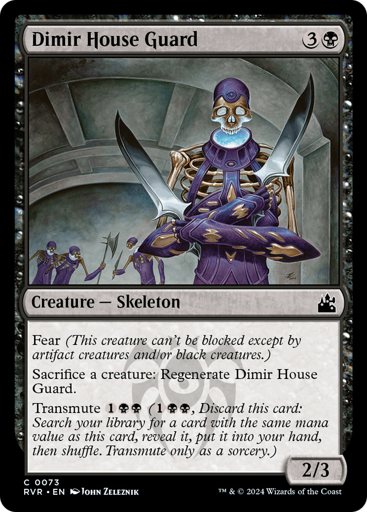 Dimir House Guard [Ravnica Remastered] | L.A. Mood Comics and Games