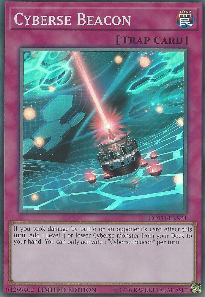 Cyberse Beacon [COTD-ENSE4] Super Rare | L.A. Mood Comics and Games