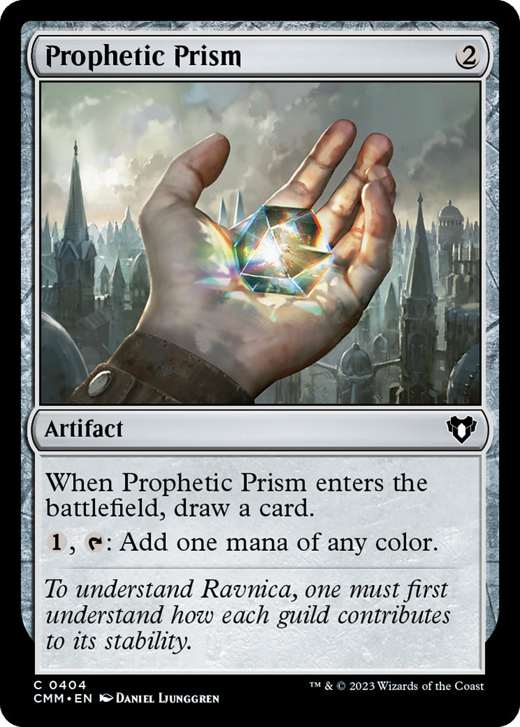 Prophetic Prism [Commander Masters] | L.A. Mood Comics and Games