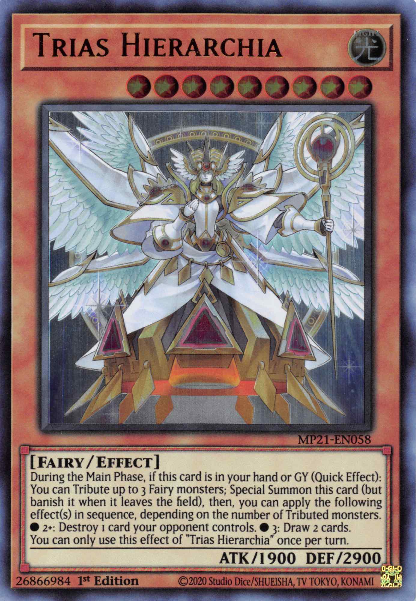 Trias Hierarchia [MP21-EN058] Ultra Rare | L.A. Mood Comics and Games