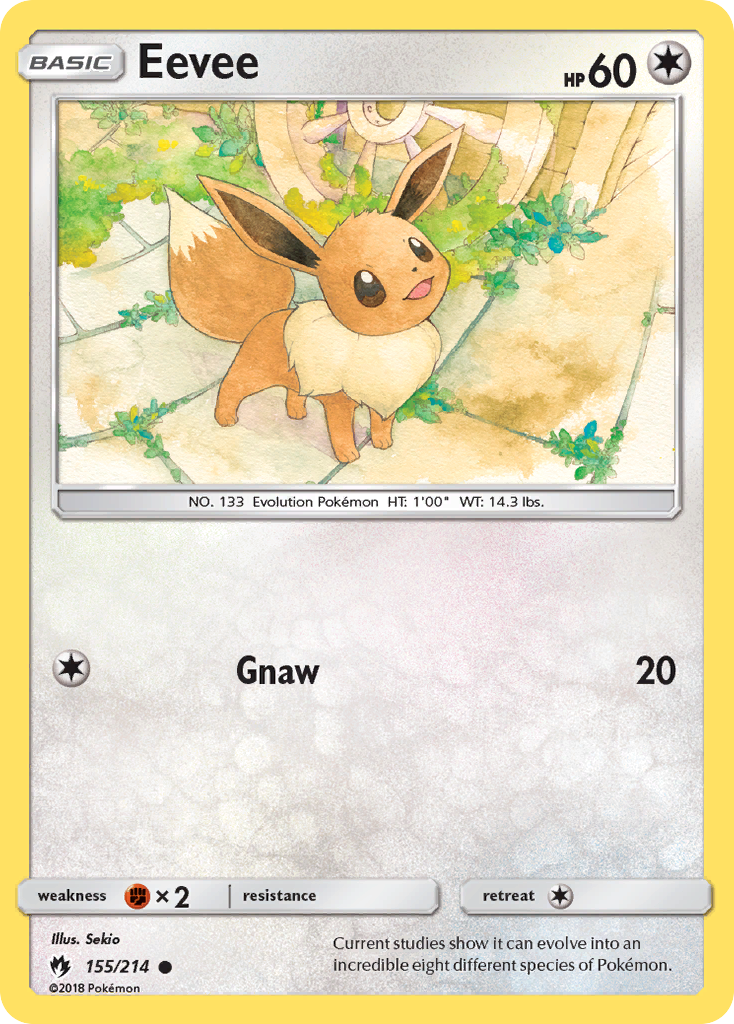 Eevee (155/214) [Sun & Moon: Lost Thunder] | L.A. Mood Comics and Games