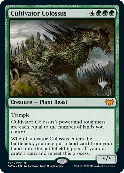 Cultivator Colossus (Promo Pack) [Innistrad: Crimson Vow Promos] | L.A. Mood Comics and Games