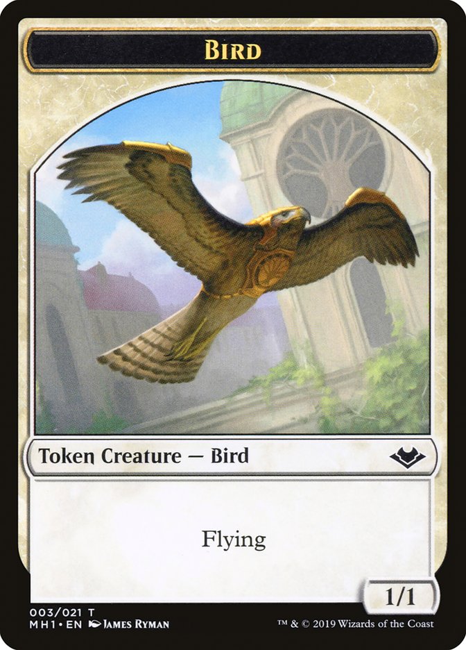 Angel (002) // Bird (003) Double-Sided Token [Modern Horizons Tokens] | L.A. Mood Comics and Games