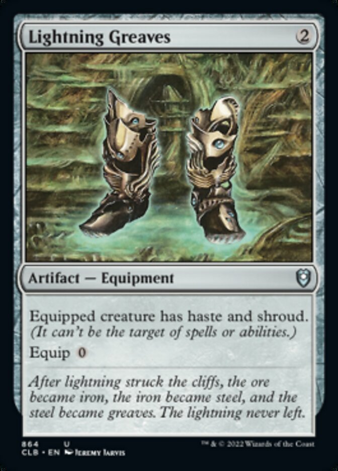 Lightning Greaves [Commander Legends: Battle for Baldur's Gate] | L.A. Mood Comics and Games