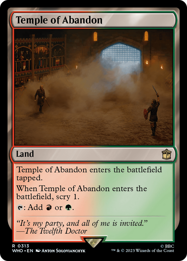 Temple of Abandon [Doctor Who] | L.A. Mood Comics and Games