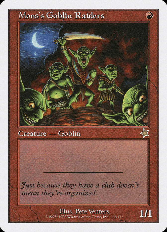 Mons's Goblin Raiders [Starter 1999] | L.A. Mood Comics and Games