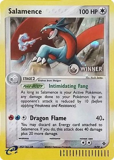 Salamence (19/97) (Winner) [League & Championship Cards] | L.A. Mood Comics and Games