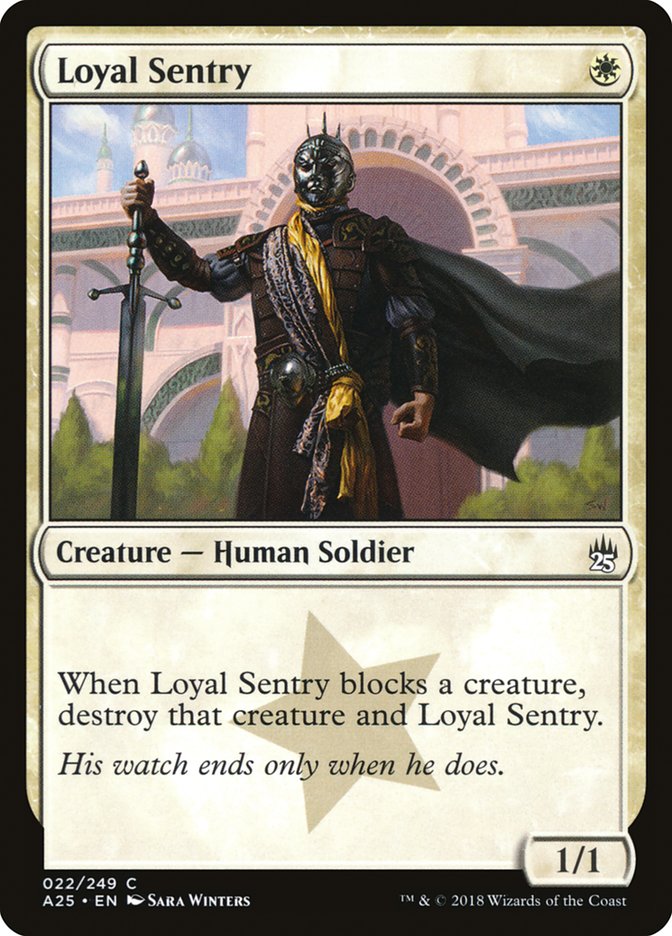 Loyal Sentry [Masters 25] | L.A. Mood Comics and Games