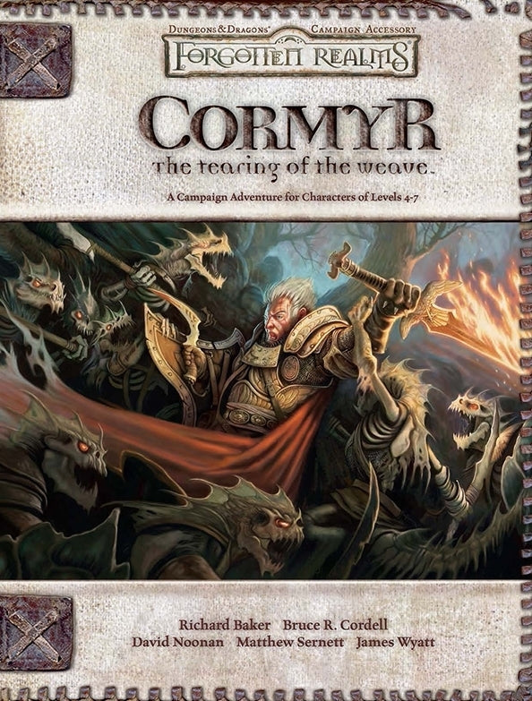 OOP! DND 3.5 FR CORMYR: THE TEARING OF THE WEAVE | L.A. Mood Comics and Games