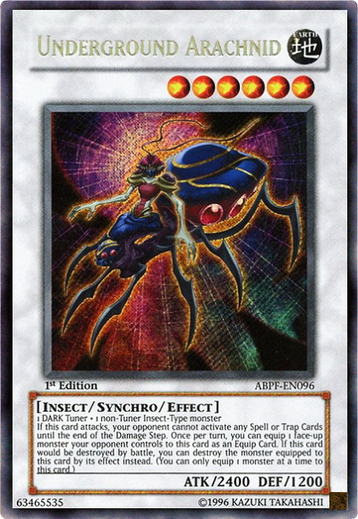 Underground Arachnid [ABPF-EN096] Secret Rare | L.A. Mood Comics and Games