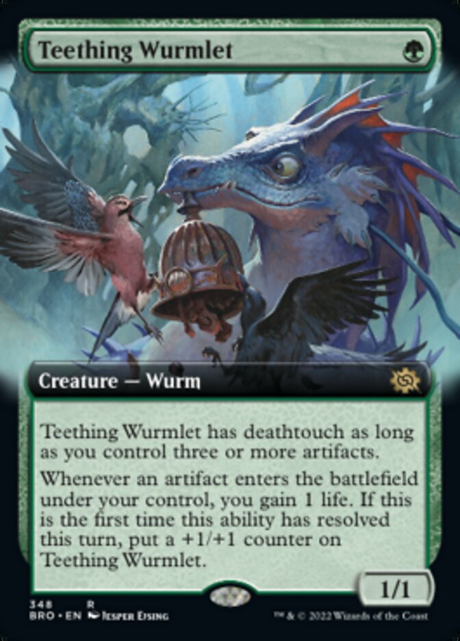 Teething Wurmlet (Extended Art) [The Brothers' War] | L.A. Mood Comics and Games