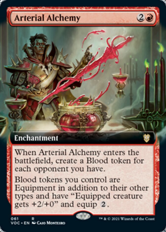 Arterial Alchemy (Extended Art) [Innistrad: Crimson Vow Commander] | L.A. Mood Comics and Games