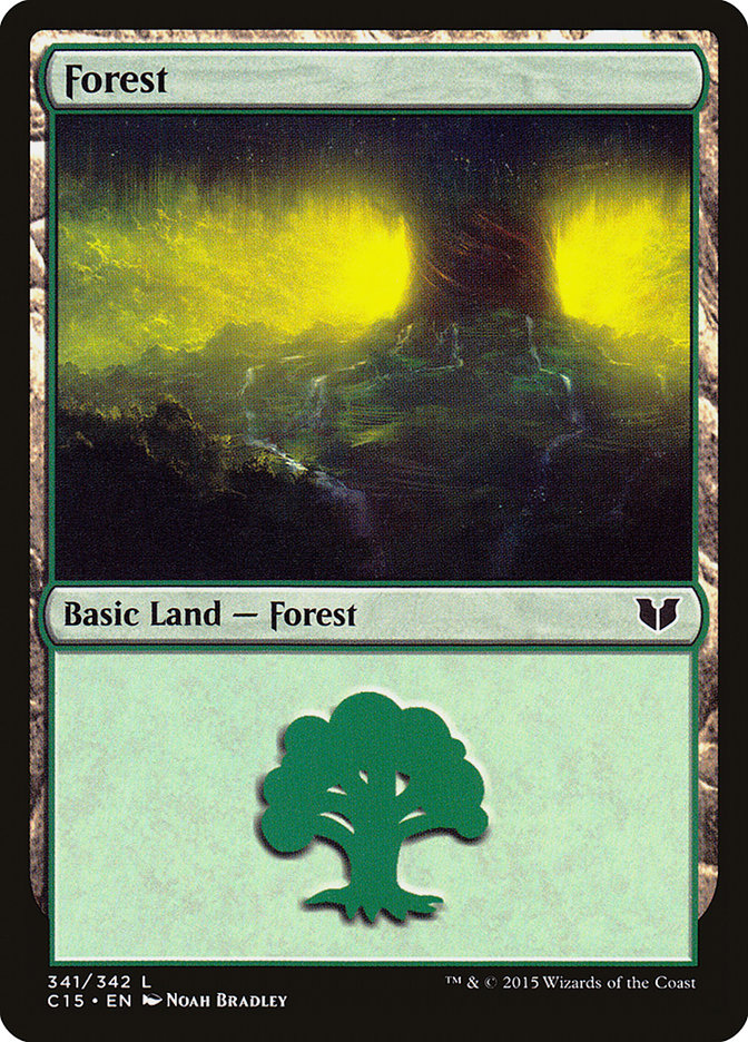 Forest (341) [Commander 2015] | L.A. Mood Comics and Games