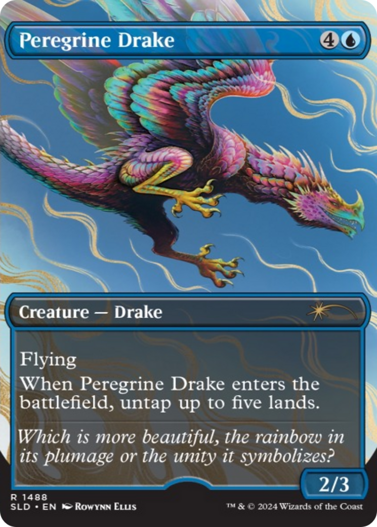 Peregrine Drake (Rainbow Foil) [Secret Lair Drop Series] | L.A. Mood Comics and Games