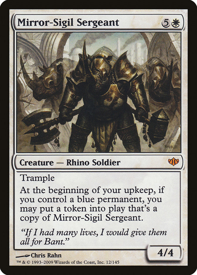 Mirror-Sigil Sergeant [Conflux] | L.A. Mood Comics and Games