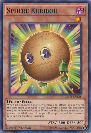 Sphere Kuriboh [MP16-EN121] Rare | L.A. Mood Comics and Games