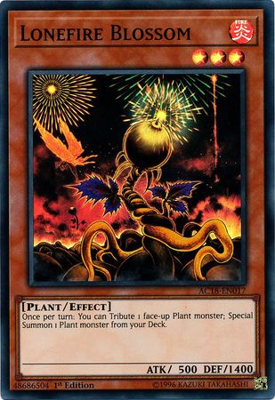 Lonefire Blossom [AC18-EN017] Super Rare | L.A. Mood Comics and Games