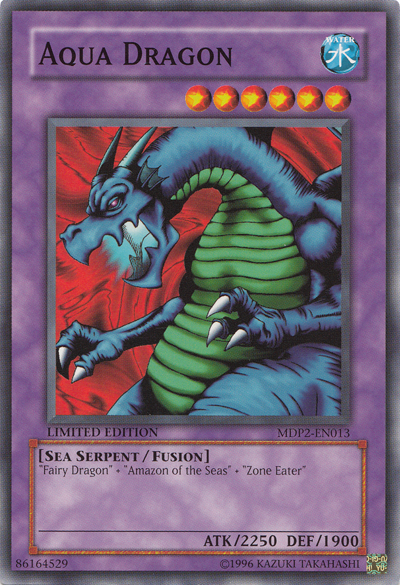 Aqua Dragon [MDP2-EN013] Common | L.A. Mood Comics and Games