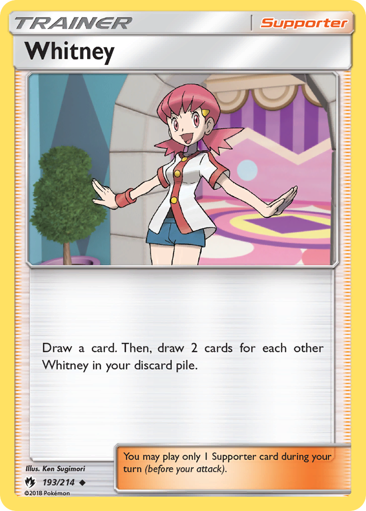 Whitney (193/214) [Sun & Moon: Lost Thunder] | L.A. Mood Comics and Games