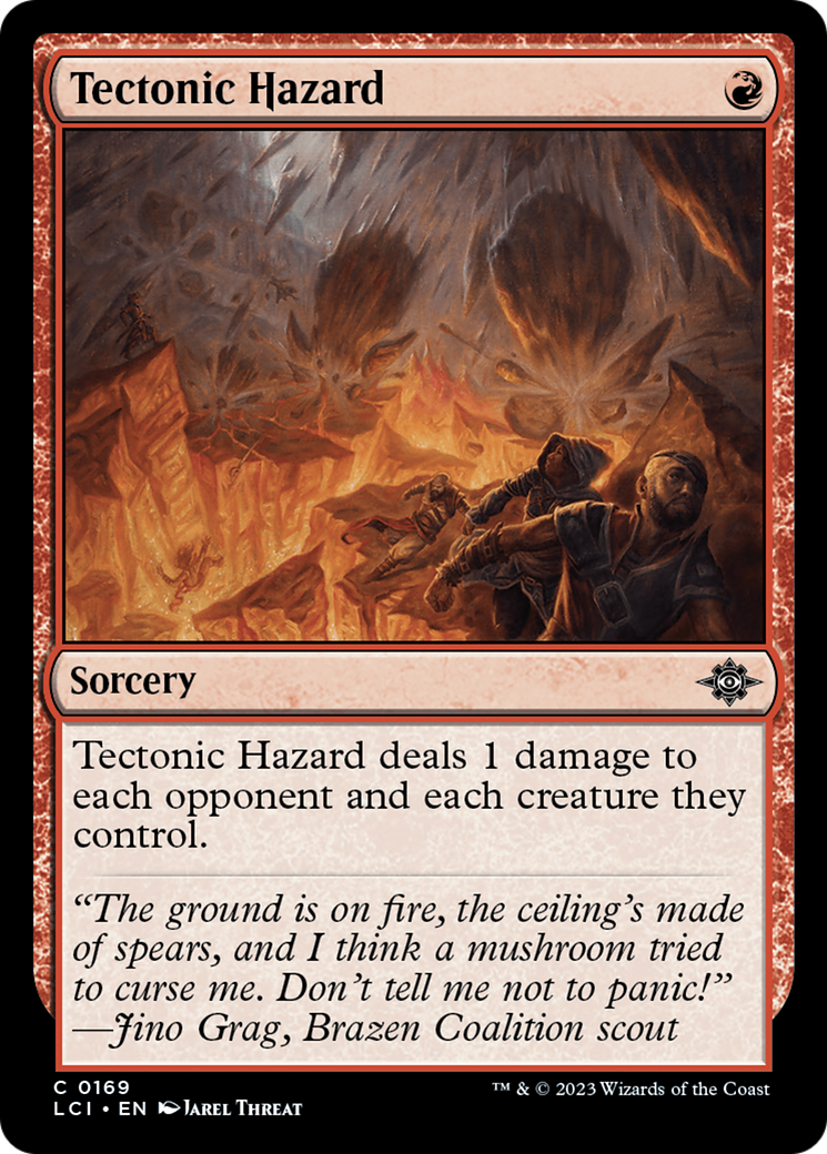 Tectonic Hazard [The Lost Caverns of Ixalan] | L.A. Mood Comics and Games