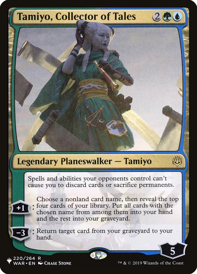 Tamiyo, Collector of Tales [The List] | L.A. Mood Comics and Games