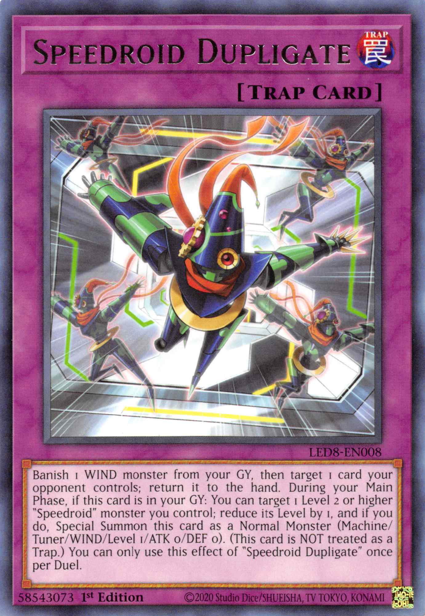 Speedroid Dupligate [LED8-EN008] Rare | L.A. Mood Comics and Games