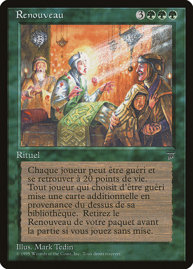 Rebirth (French) - "Renouveau" [Renaissance] | L.A. Mood Comics and Games